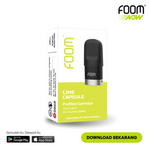 PREFILLED CARTRIDGE FOOM X