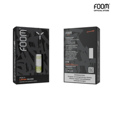 [HOT] Pod Y Chrome Silver FOOM x Never Too Lavish - Bundling Matcha Latte 15 ml ( Special Edition )