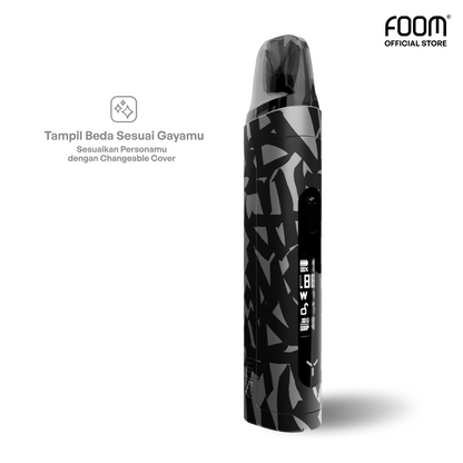 [HOT] Pod Y Chrome Silver FOOM x Never Too Lavish - Bundling Matcha Latte 15 ml (Special Edition)
