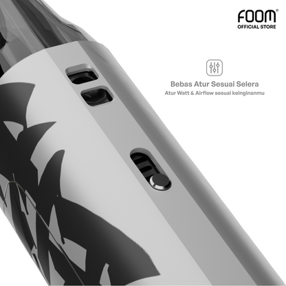 [HOT] Pod Y Chrome Silver FOOM x Never Too Lavish - Bundling Matcha Latte 15 ml (Special Edition)