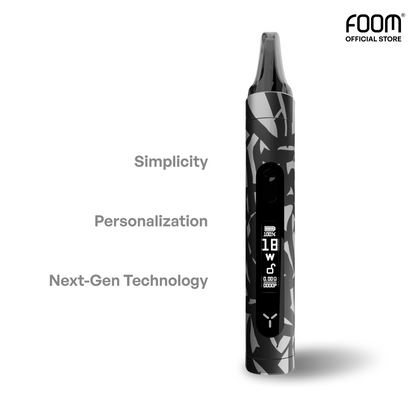 [HOT] Pod Y Chrome Silver FOOM x Never Too Lavish - Bundling Matcha Latte 15 ml (Special Edition)