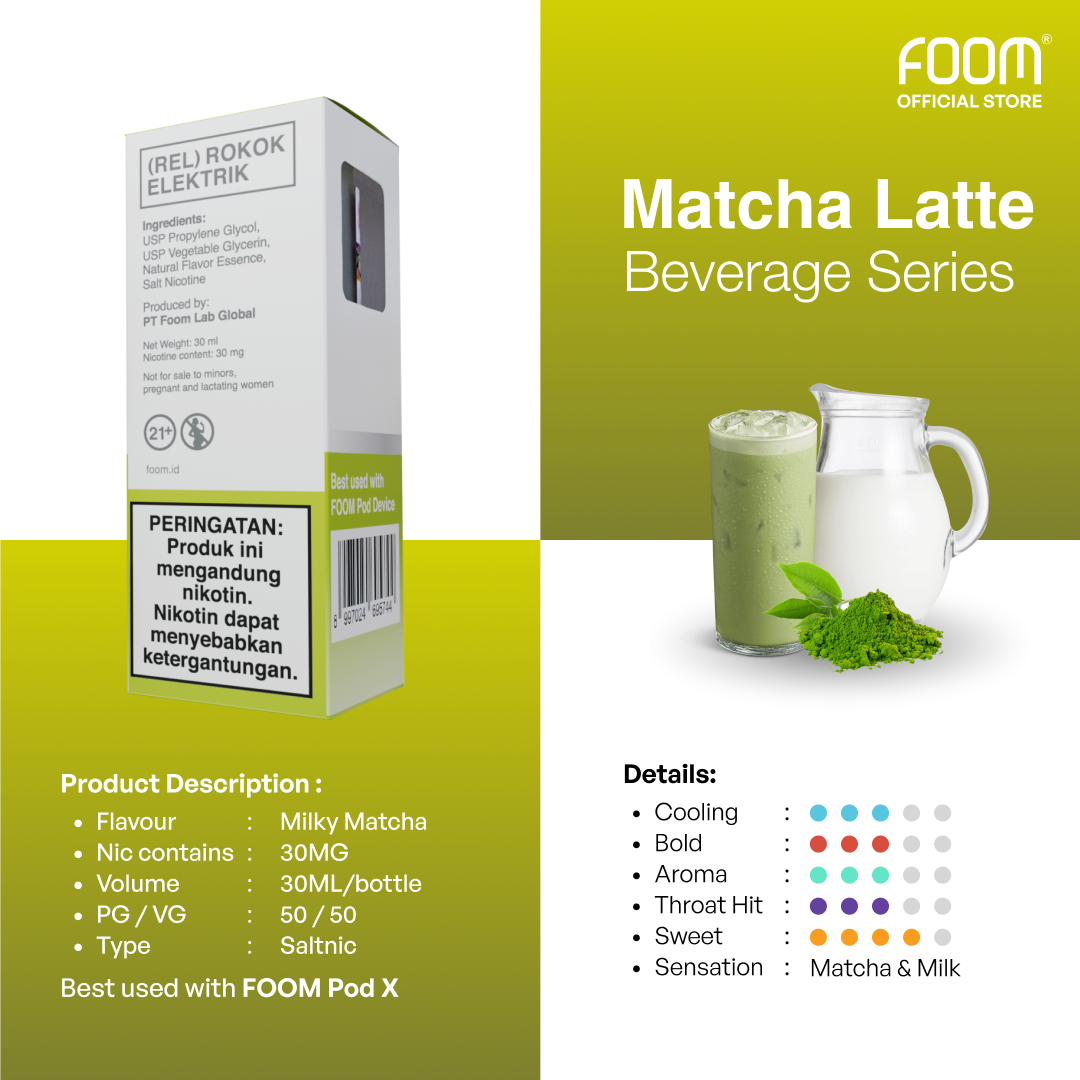Matcha Latte - Beverage Series