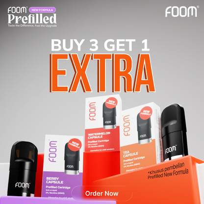 Prefilled Cartridge Foom X