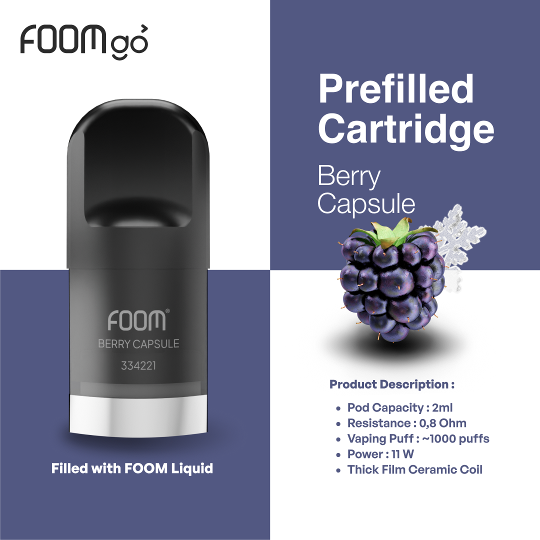 Foom GO - Prefilled Cartridge Foom X