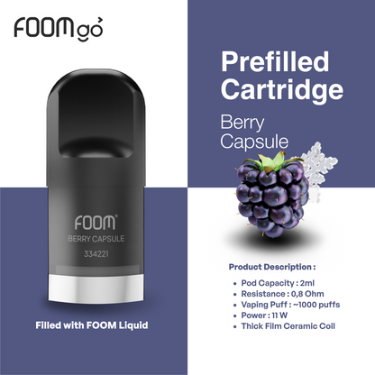 Foom GO - Prefilled Cartridge Foom X