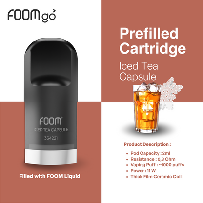 Foom GO - Prefilled Cartridge Foom X