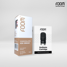 Load gambar ke Gallery Paket Bulanan FOOM Cartridge + Liquid Ice Cream Series