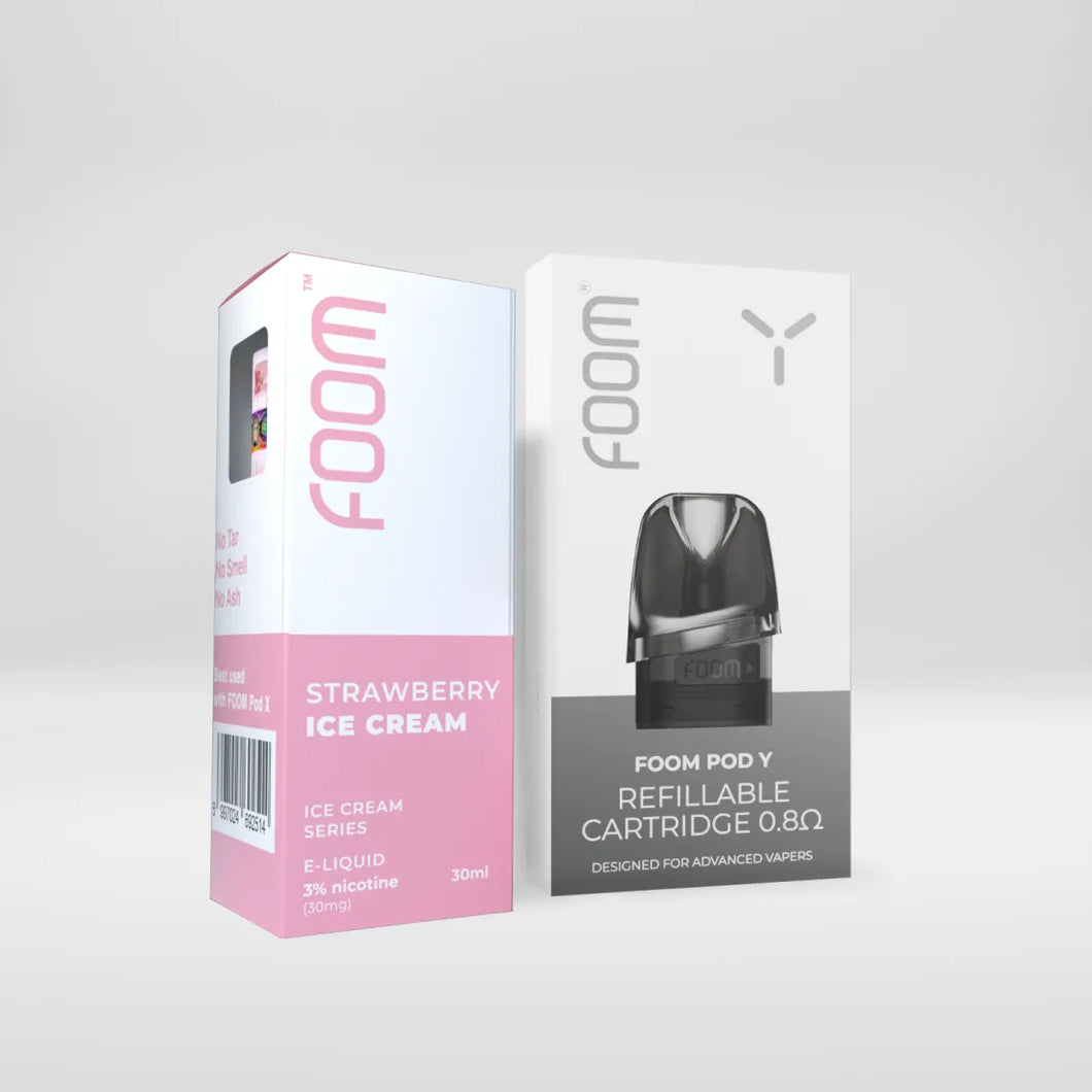 Paket Bulanan Cartridge Pod Y + Liquid