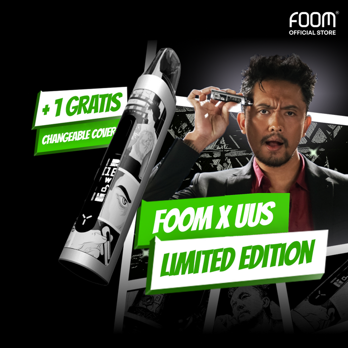 [NEW] Pod Y Chrome Silver FOOM x UUS -  Bundling Liquid 15 mL ( Special Edition )