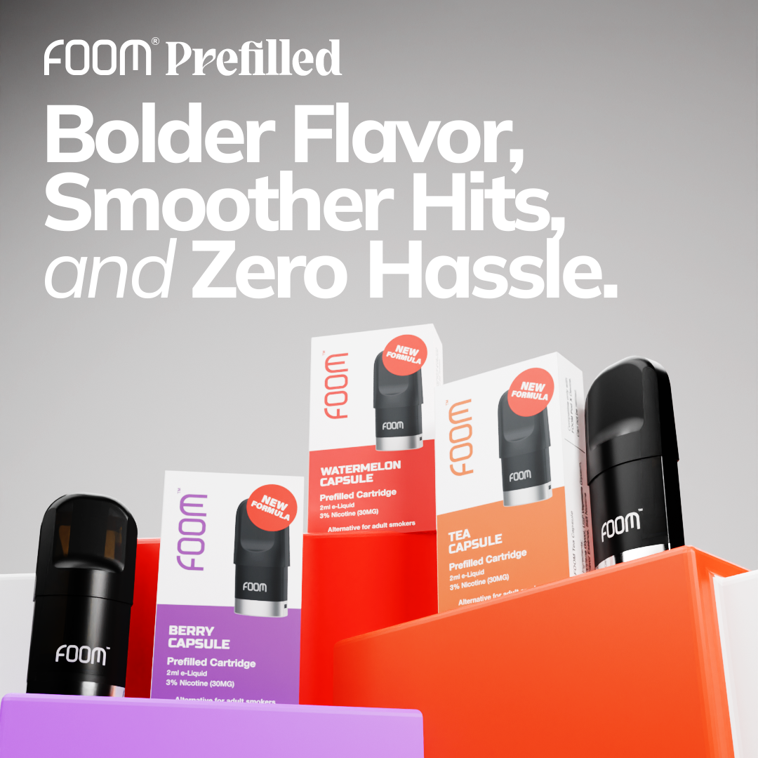 Prefilled Cartridge Foom X