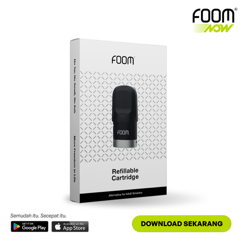 FOOM Refillable Cartridge X Pack (isi 3pcs)