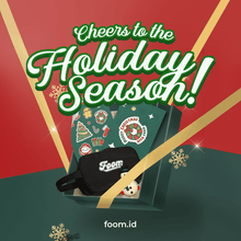 Load gambar ke Gallery [ADD ON] FOOM Christmas Gift Hampers | Liquid Vape Terenak dan Pods Vape Terbaik | FOOM