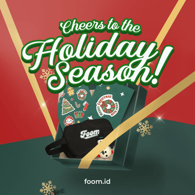 [ADD ON] FOOM Christmas Gift Hampers | Liquid Vape Terenak dan Pods Vape Terbaik | FOOM