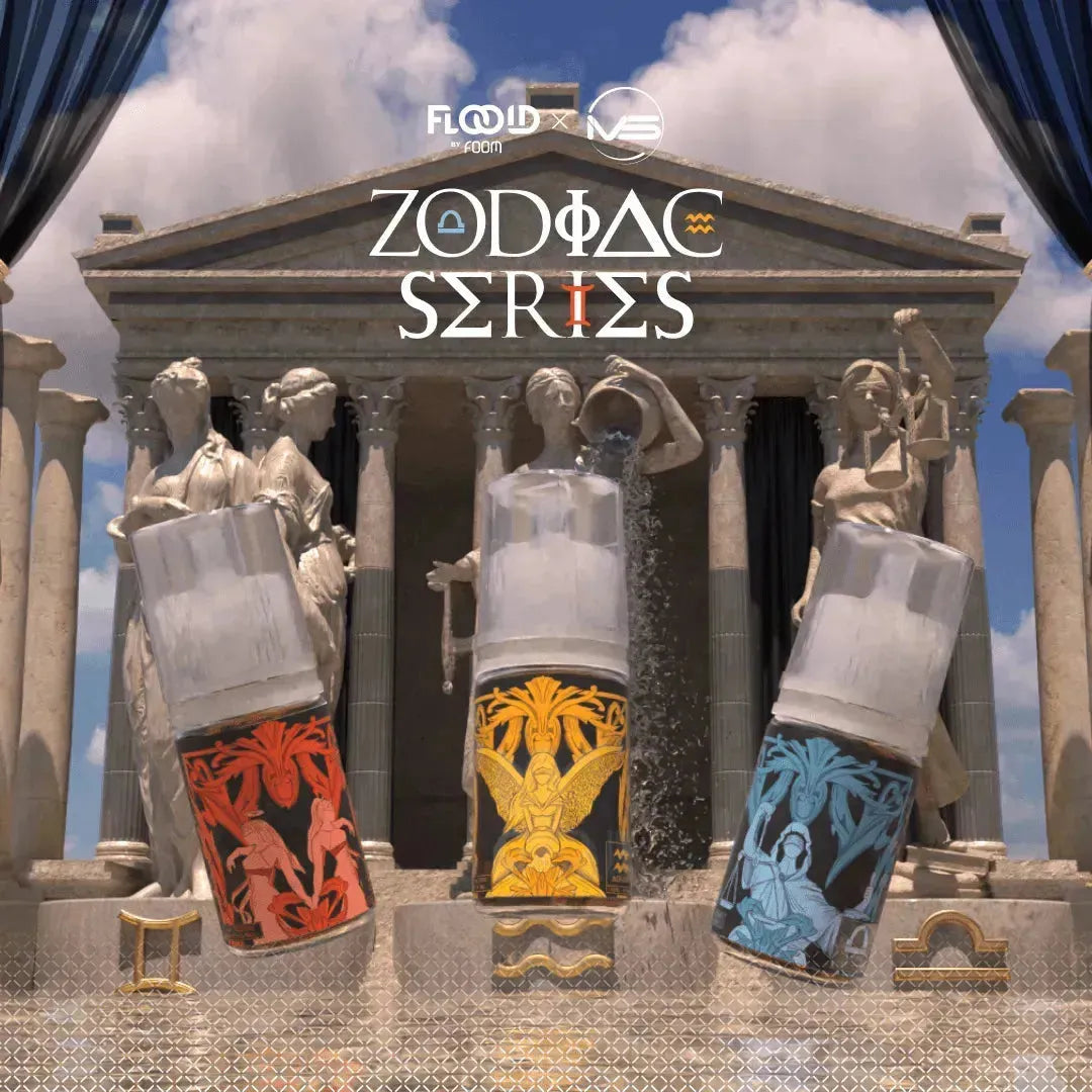 AQUARIUS - [Flooid Zodiac Series] | Liquid Vape Salt Nic Enak dan Pods Vape Terbaik - FOOM