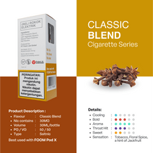 Load gambar ke Gallery CLASSIC BLEND - [Cig Series] | Liquid Vape Terenak dan Pods Vape Terbaik | FOOM