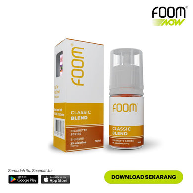 CLASSIC BLEND - [Cig Series] | Liquid Vape Terenak dan Pods Vape Terbaik | FOOM