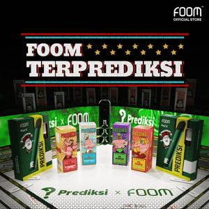 EL BAPER - FOOM X The Prediksi Liquid | Liquid Vape Salt Nic Enak dan Pods Vape Terbaik - FOOM