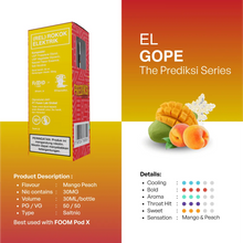 Load gambar ke Gallery EL GOPE - FOOM X The Prediksi Liquid | Liquid Vape Terenak dan Pods Vape Terbaik | FOOM