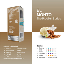 Load gambar ke Gallery EL MONTO - FOOM X The Prediksi Liquid | Liquid Vape Terenak dan Pods Vape Terbaik | FOOM