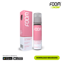 Load gambar ke Gallery FOOM BEVERAGE SERIES - Strawberry Ice Cream [Freebase] | Liquid Vape Terenak dan Pods Vape Terbaik | FOOM