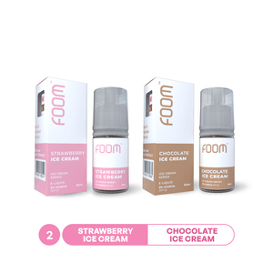 FOOM Couple Gift Liquid Package: Love Drop Duo | Liquid Vape Terenak dan Pods Vape Terbaik | FOOM