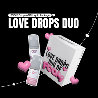 FOOM Couple Gift Liquid Package: Love Drop Duo | Liquid Vape Terenak dan Pods Vape Terbaik | FOOM