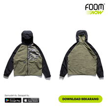 Load gambar ke Gallery FOOM x Dominate - Camo Alpha Jacket | Liquid Vape Terenak dan Pods Vape Terbaik | FOOM