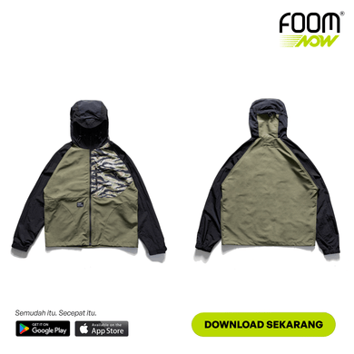 FOOM x Dominate - Camo Alpha Jacket | Liquid Vape Terenak dan Pods Vape Terbaik | FOOM