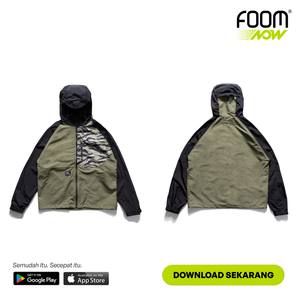 FOOM x Dominate - Camo Alpha Jacket | Liquid Vape Terenak dan Pods Vape Terbaik | FOOM