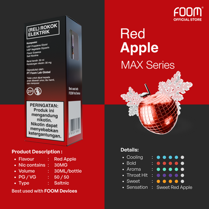 [PRE ORDER] Red Apple - FOOM MAX Series