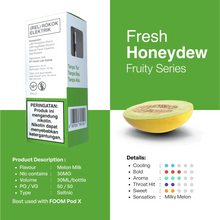 Load gambar ke Gallery FRESH HONEYDEW - [Fruity Series V1] | Liquid Vape Terenak dan Pods Vape Terbaik | FOOM