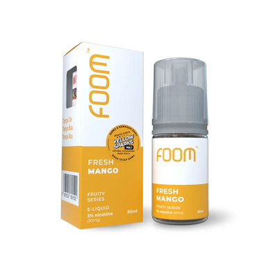 FRESH MANGO - [Fruity Series V1] | Liquid Vape Terenak dan Pods Vape Terbaik | FOOM