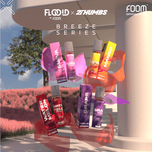GUAVA - Flooid Breeze Series [Freebase] | Liquid Vape Terenak dan Pods Vape Terbaik | FOOM