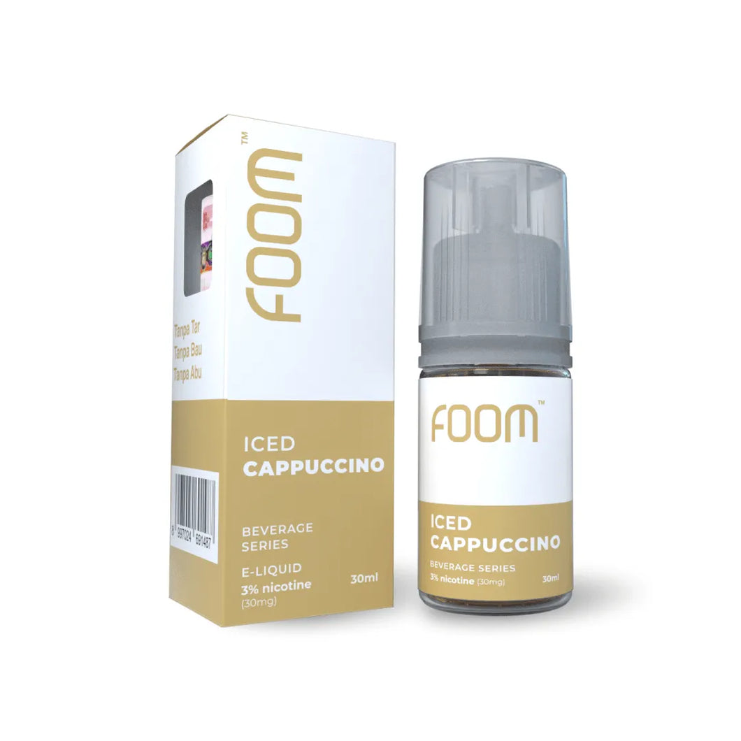 ICED CAPPUCCINO - [Beverage Series] | Liquid Vape Terenak dan Pods Vape Terbaik | FOOM