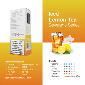 ICED LEMON TEA [Tea Series] - FOOM Lab Global