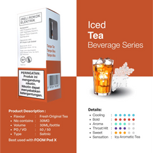 Load gambar ke Gallery ICED TEA - [Beverage Series] | Liquid Vape Terenak dan Pods Vape Terbaik | FOOM