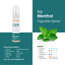 Load gambar ke Gallery ICY MENTHOL - [Cig Series] | Liquid Vape Terenak dan Pods Vape Terbaik | FOOM