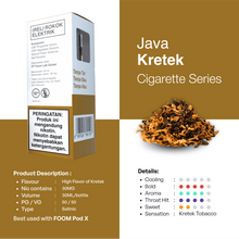 Load gambar ke Gallery JAVA KRETEK VOL 2 - [Cig Series] | Liquid Vape Terenak dan Pods Vape Terbaik | FOOM
