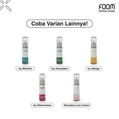 LIQUID FOOM - 15ML SERIES | Liquid Vape Salt Nic Enak dan Pods Vape Terbaik - FOOM
