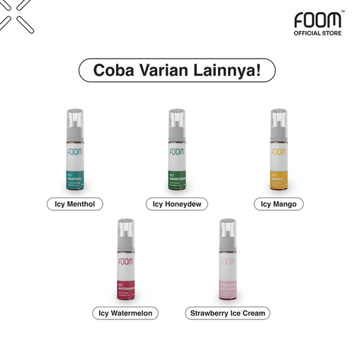LIQUID FOOM - 15ML SERIES | Liquid Vape Salt Nic Enak dan Pods Vape Terbaik - FOOM