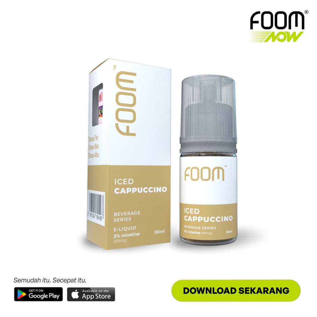 Liquid FOOM BEVERAGE SERIES | Liquid Vape Salt Nic Enak dan Pods Vape Terbaik - FOOM