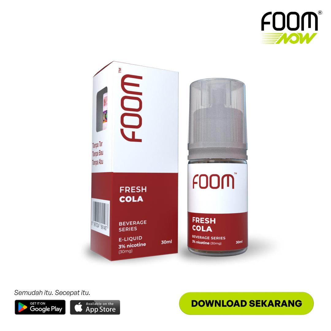 Liquid FOOM BEVERAGE SERIES | Liquid Vape Salt Nic Enak dan Pods Vape Terbaik - FOOM
