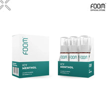 LIQUID FOOM ICY MENTHOL - 15ML SERIES | Liquid Vape Salt Nic Enak dan Pods Vape Terbaik - FOOM