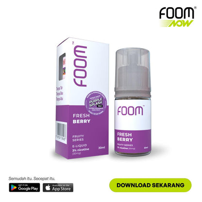 Liquid Fruity Series V1 | Liquid Vape Salt Nic Enak dan Pods Vape Terbaik - FOOM