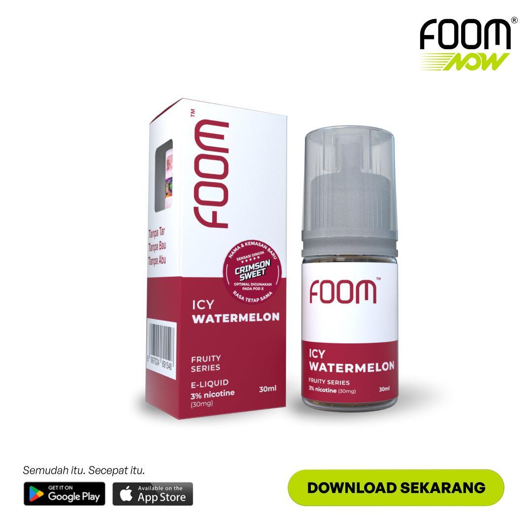Liquid Fruity Series V2 | Liquid Vape Salt Nic Enak dan Pods Vape Terbaik - FOOM