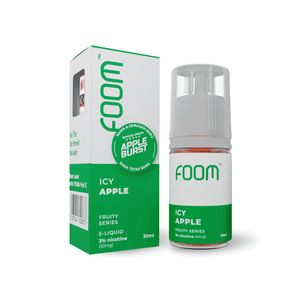 Liquid ICY APPLE - [Icy Series] | Liquid Vape Salt Nic Enak dan Pods Vape Terbaik - FOOM