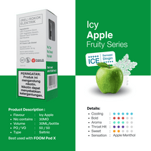 Load image into Gallery viewer, Liquid ICY APPLE - [Icy Series] | Liquid Vape Salt Nic Enak dan Pods Vape Terbaik - FOOM