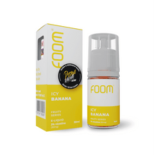 Liquid ICY BANANA - [Icy Series] | Liquid Vape Salt Nic Enak dan Pods Vape Terbaik - FOOM