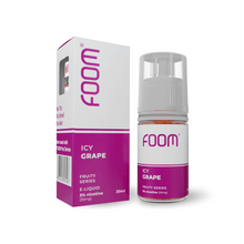 Liquid ICY GRAPE - [Icy Fruity Series] | Liquid Vape Salt Nic Enak dan Pods Vape Terbaik - FOOM