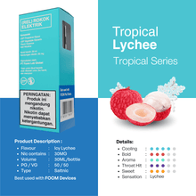 Load gambar ke Gallery Liquid LYCHEE - [Tropical Series Flooid] | Liquid Vape Terenak dan Pods Vape Terbaik | FOOM